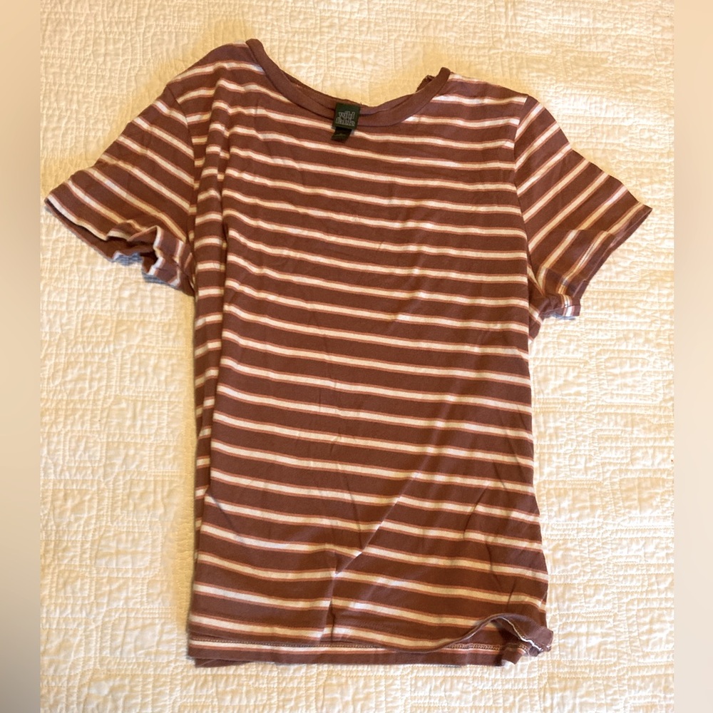 Women’s XL WILD FABLE striped t-shirt